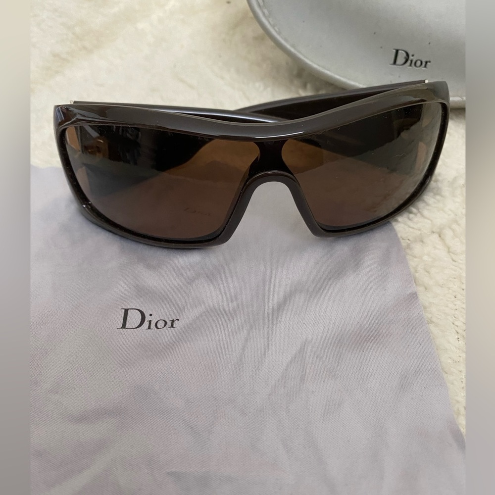 Authentic Christian Dior Cannage 2 Facemask Dior Sunglasses